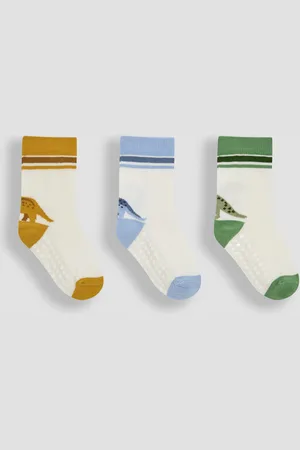 JoJo Maman Bébé 3-Pack Printed Socks98104cm
