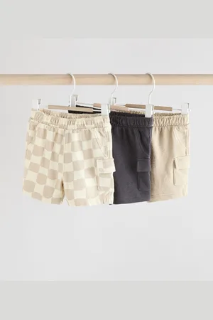 Next Jersey 100% Cotton Baby Shorts 3 Pack56cm