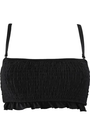 Pour Moi Free Spirit Stropløs Rynket Bandeau Bikini med bøjle70F