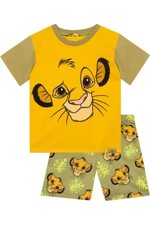 Character Karakter Disney Løvernes Konge Kort Pyjamas8692cm