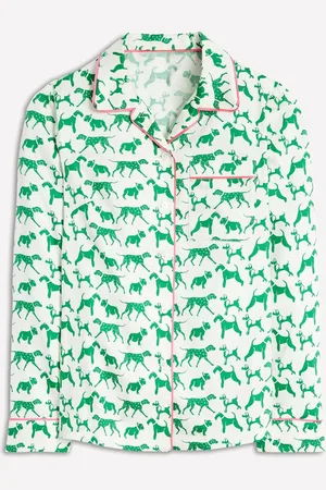 Boden 100% Cotton Sateen 100% Cotton Pyjamas Shirt46
