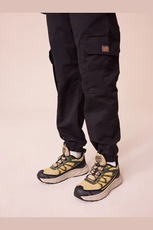 Next Warm Lined Elastic Lace Trainers