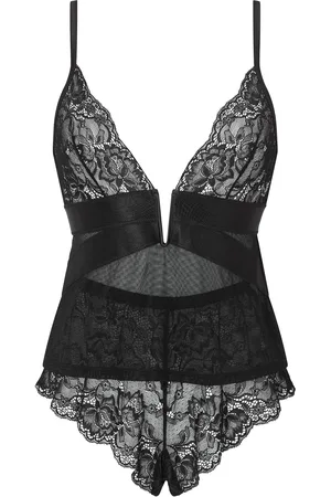 Ann Summers Gracious Lace & Mesh Cami Pyjama SetL