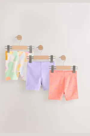 Next Ribbed Shorts 3 Pack (3mths-7yrs)116122cm