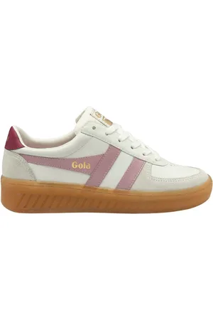 Gola Ladies Grandslam Elite Leather Lace-Up Trainerseu43