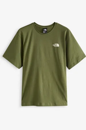 The North Face Moutain Sketch Back Print Relaxed 100% Cotton T-ShirtS