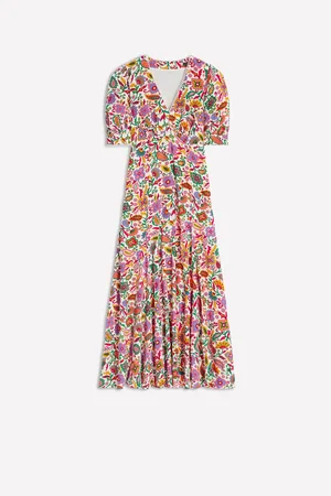 Boden Rosie Godet Tea Dress36