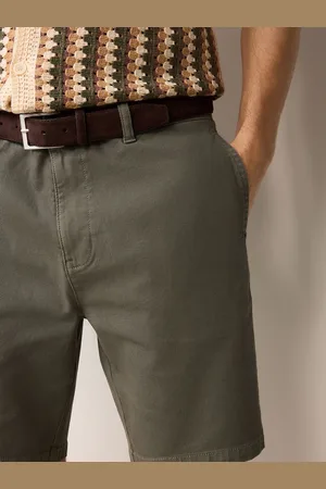 Next Faux Suede Belted Chino Shorts40B x 31L (UK 40 R)