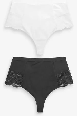 Next Bomuld Mavekorrigerende kontrol Thong Knickers 2 Pakke40