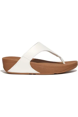 FitFlop Lulu Leather Toe Post Sandals
