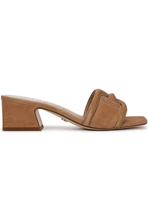 Sam Edelman Regular Fit Waylon Heeled Brown Sandals
