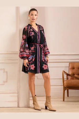 Love & Roses Mini Shirt Dress40