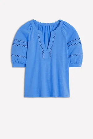Boden Maisy Rikrak Trim 100% Cotton Top46