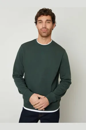 Threadbare Mock T-Shirt Crew Neck Sweatshirtxlarge