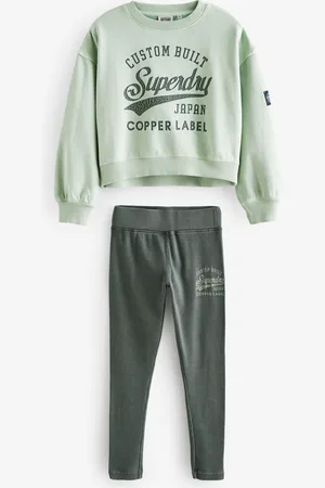 Superdry Classic Vintage Logo Graphic Sweatshirt Set4 år (104cm)