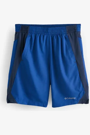 Columbia Blue Three Pitch Shortslarge