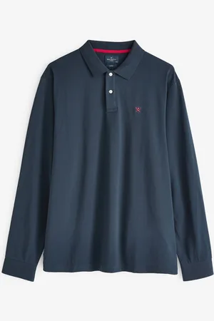 Hackett London Men Blue 100% Cotton Polo Shirt3XL