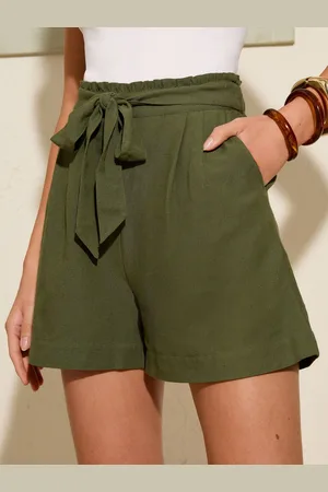 Friends Like These Linen Blend Elasticated Waist Shorts42