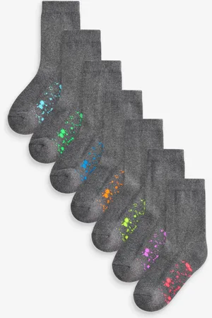 Next Cotton Rich Cushioned Socks 7 PackUK 12.5 - 3.5