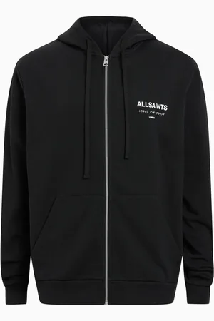 AllSaints AllSaints Underground Zip 100% Cotton HoodieStor