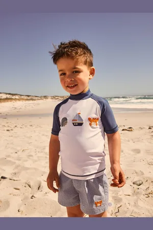 Next Rash Vest and Shorts Set (3mths-7yrs) (3mths-7yrs)4 - 5 år (104 - 110cm)