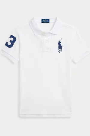 Ralph Lauren Boys Big Pony Varsity 100% Cotton Polo Shirt3 år (98cm)