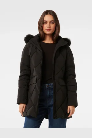 Forever New Cori Longline Down Puffer Coat38