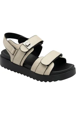 Dunlop Ladies Twin Strap Flatform Sandalseu42
