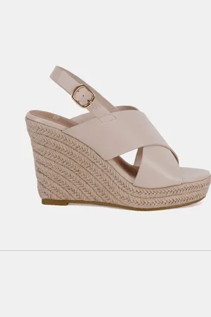 Novo Blossom Espadrille Cross Front Wedge Sandalseu37