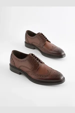Next Læder Derby Broguesko