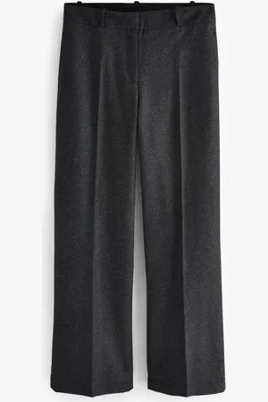 Baukjen Gwynnie Wool Blend Wide Leg Black Trousers40