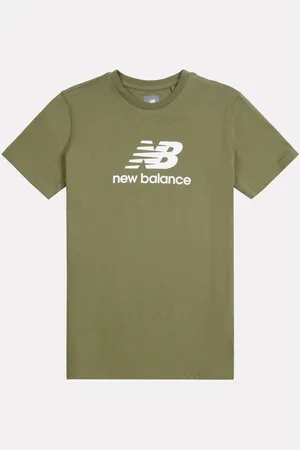 New Balance Boys Stacked Logo 100% Cotton T-Shirt10 - 11 år (140 - 146cm)