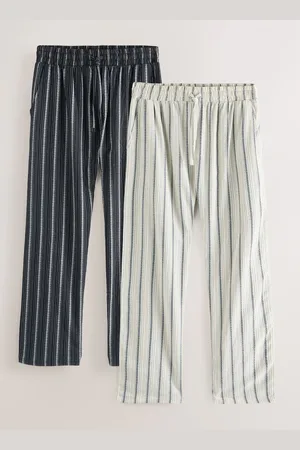 Next Vævede pyjamasunderdele 2 PakkeS lang