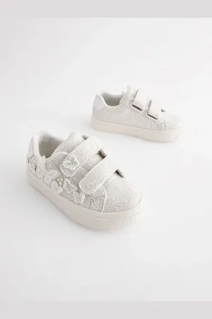 Next Butterfly Touch Fasten Strap Trainers