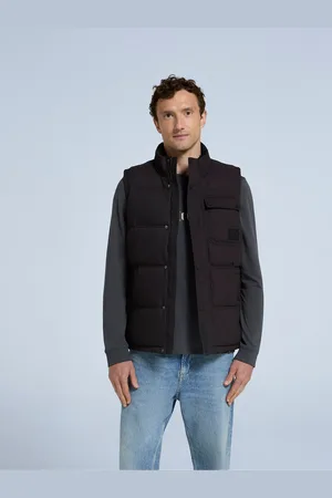 Animale Fistral Herre polstret Teddystof Foret 100% Bomuld GiletXL