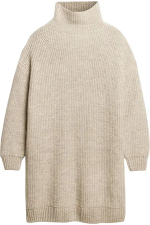 Superdry Chunky Rib Strik Trøje Kjole42