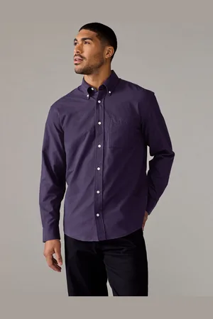 Next Brushed 100% Cotton Oxford Long Sleeve ShirtXXL