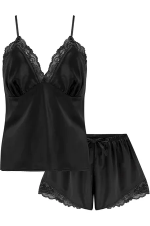 Pour Moi Dusk Satin Lace Trim Cami and Shorts Set46