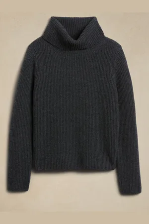 Banana Republic Chiara Cashmere Turtleneck TrøjeXL