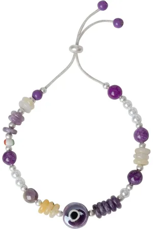 Bibi Bijoux Gold Tone Multi Beaded Friendship Braceleten
