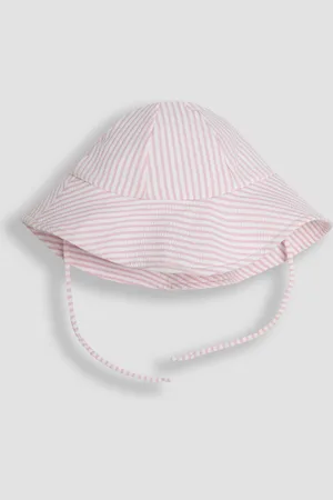 JoJo Maman Bébé Stripe Floppy Sun Hat6268cm