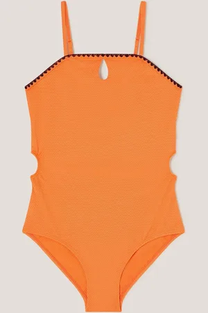 Monsoon Textured Cut-Out Swimsuit122128cm