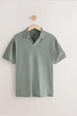 Next Kortærmet Cuban Collar Pique Polo Shirt2X-Large