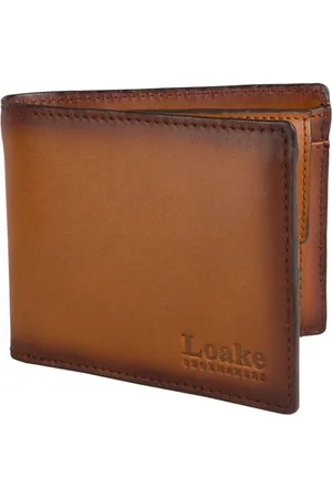 Loake Leather Anti Scan Barclay WalletEn