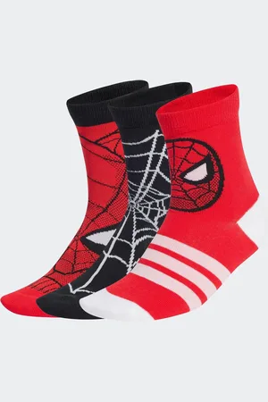 adidas Marvel Spider Man Socks 3 Pack2-3.5