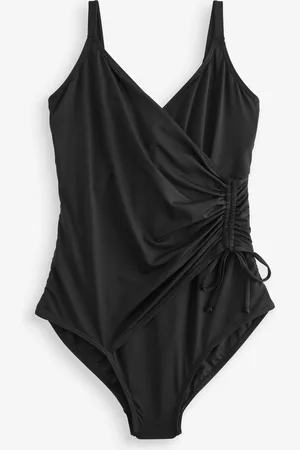 Next DD+ Ruched Side Tummy Control Wired Swimsuit90DD