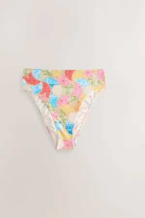 Never Fully Dressed Bright Slips Side Bikini