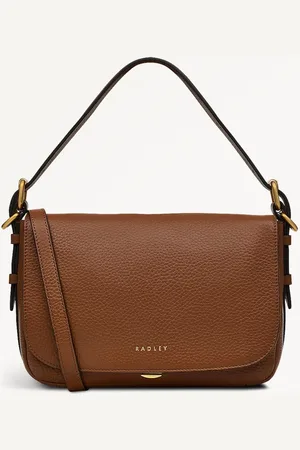 Radley London medium Dukes Place skuldertaske med lynlås i toppenEn