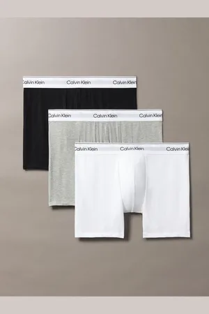 Calvin Klein 3 Pack Bokser Trusser - Ikon Bomuld Stræk2X-Large
