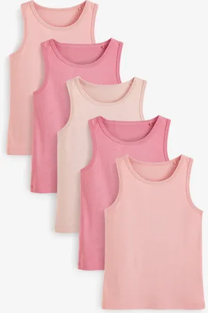 Next 100% bomuldsveste 5 pakke (1.5-16år)7 - 8 år (122 - 128cm)